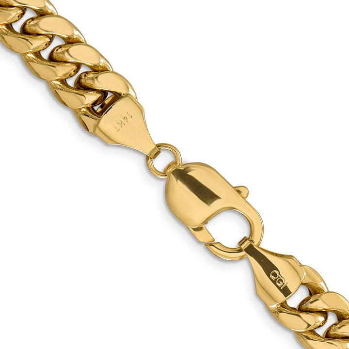 Gold 9.3mm Cuban Chain, 20"