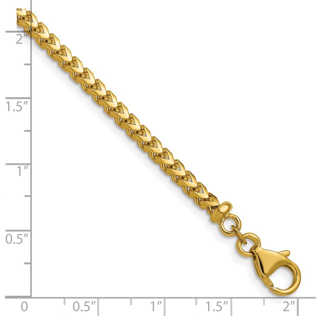 Gold 3.05mm Franco Chain, 18