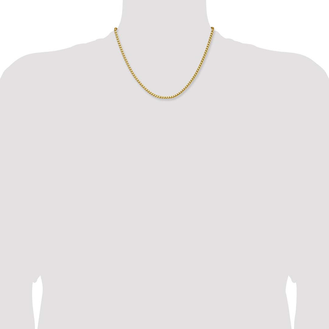 Gold 3.05mm Franco Chain, 18