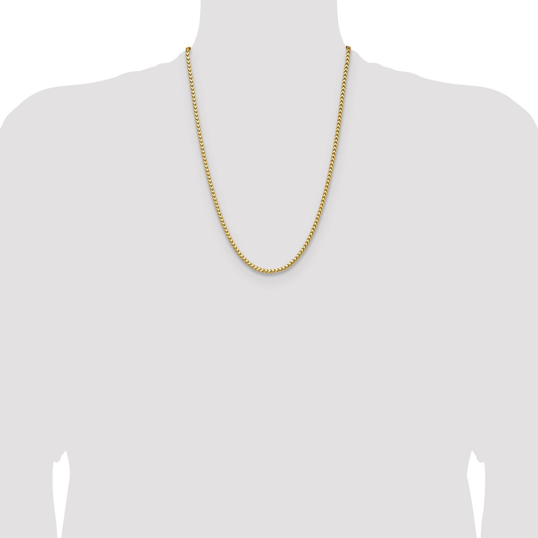 Gold 3.05mm Franco Chain, 24