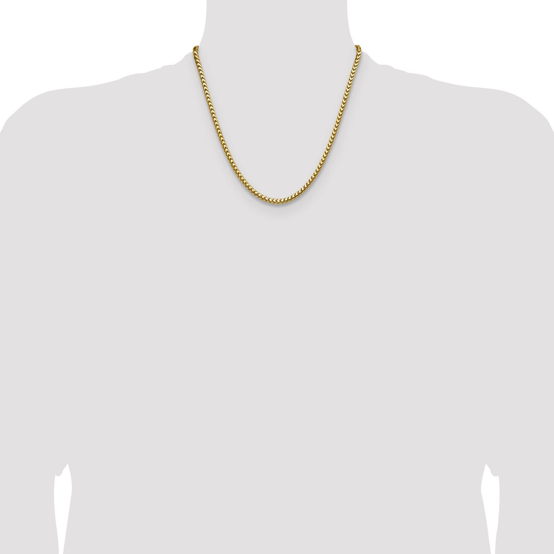 Gold 3.7mm Franco Chain, 20