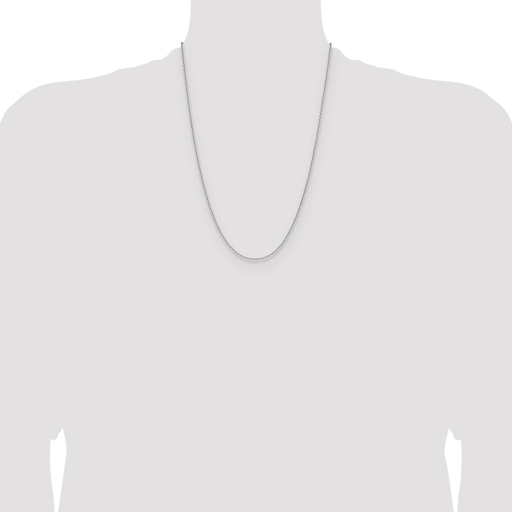 Gold 1.65mm Cable Chain, 24"