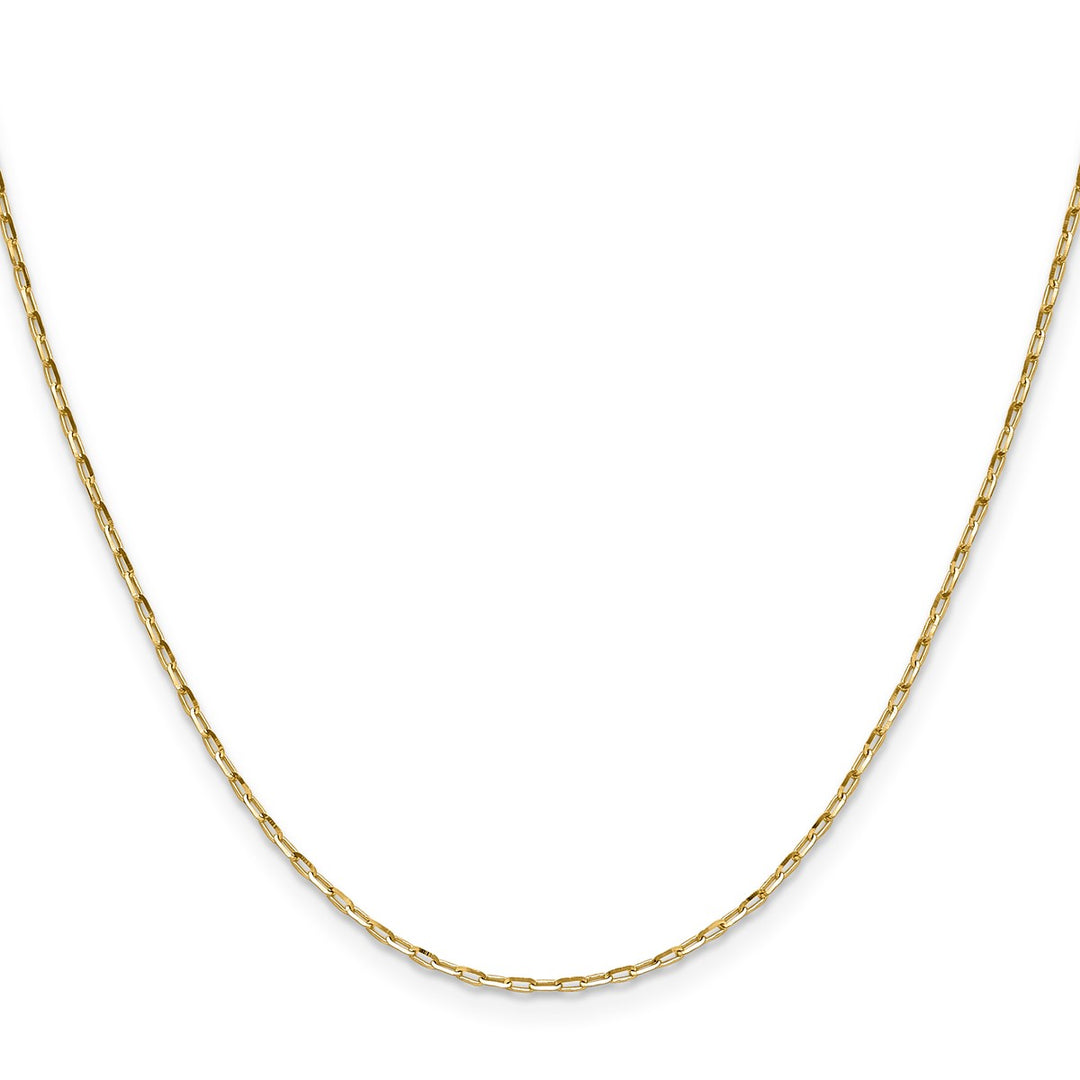 Gold 1.4mm Cable Chain, 18