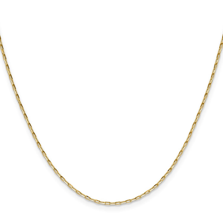 Gold 1.4mm Cable Chain, 18"