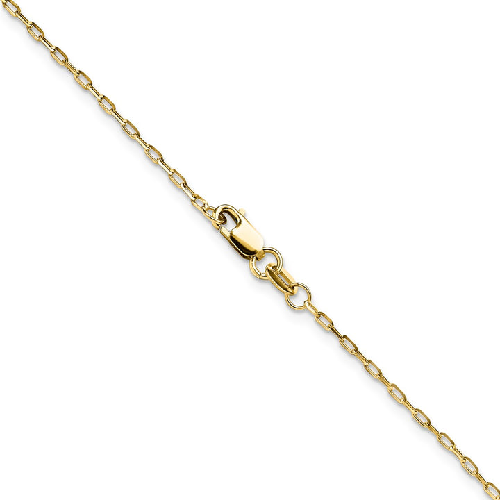 Gold 1.4mm Cable Chain, 18"