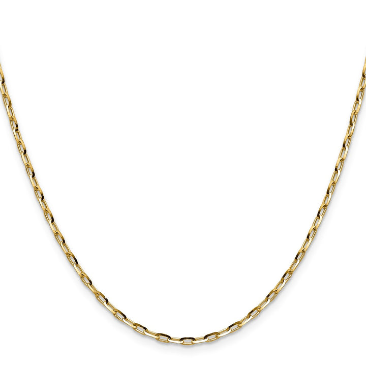 Gold 2.3mm Open Link Chain, 24"