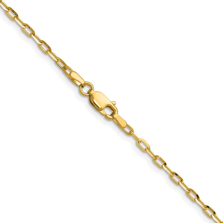 Gold 2.3mm Open Link Chain, 24"