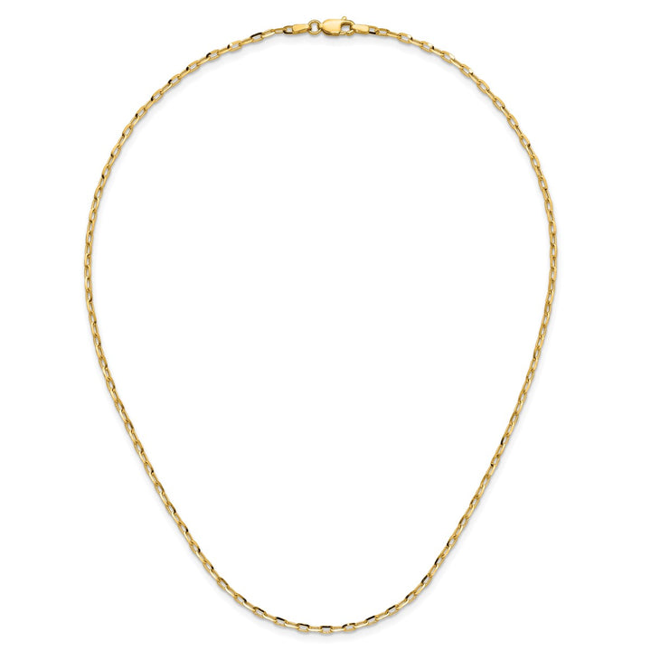 Gold 2.3mm Open Link Chain, 24"