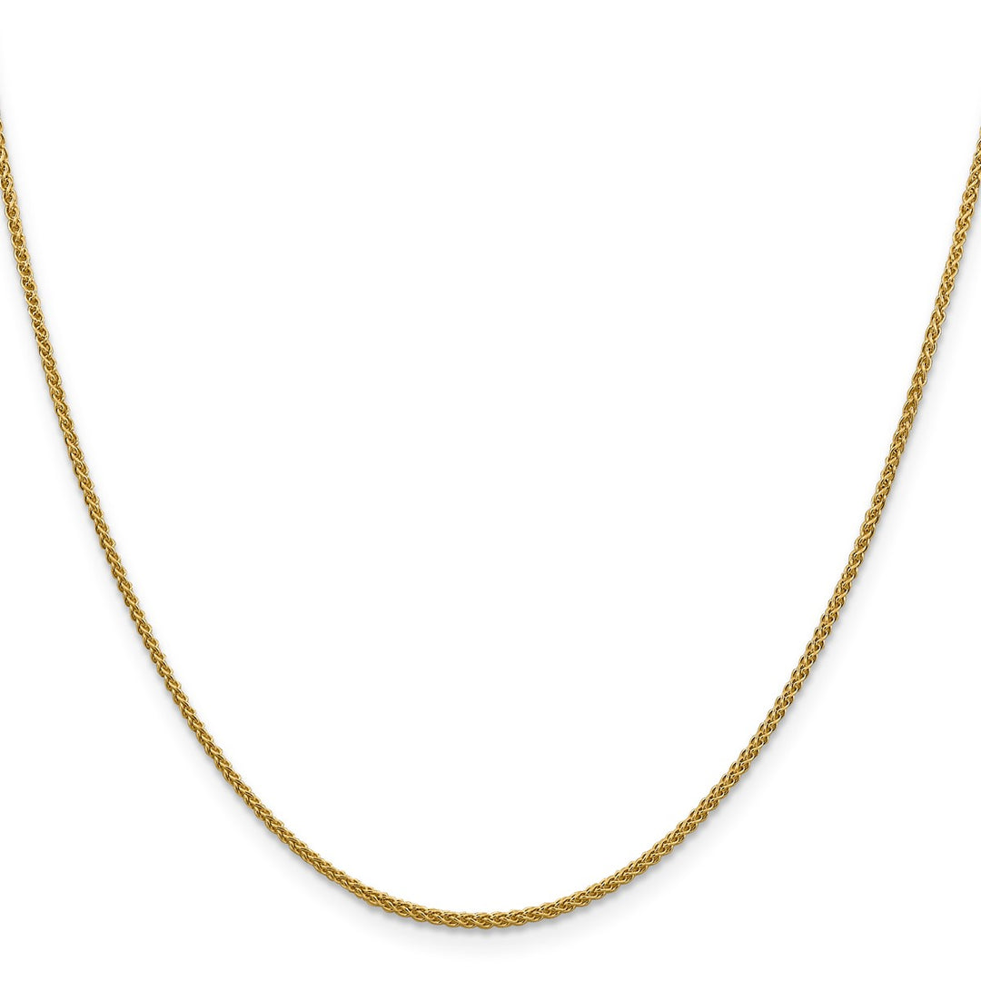Gold 1.5mm Spiga (Wheat) Chain, 24