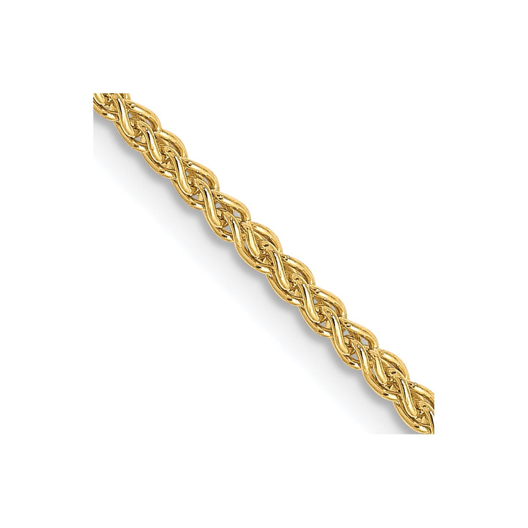 Gold 1.5mm Spiga (Wheat) Chain, 24