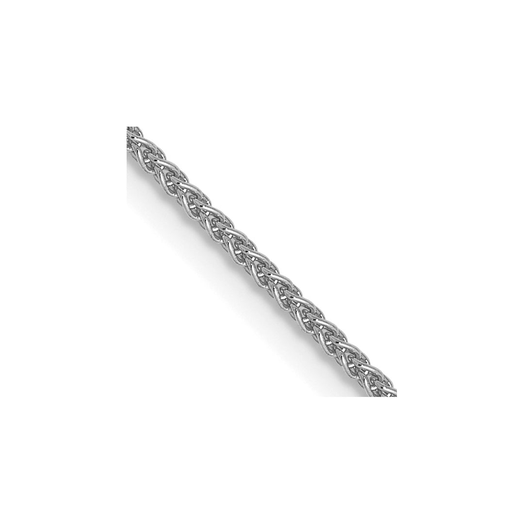 Gold 1mm Spiga (Wheat) Chain, 22"