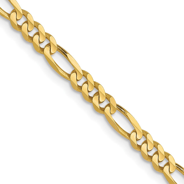 Gold 3mm Figaro Chain, 24"