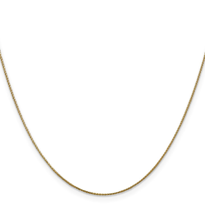 Gold 0.65mm Spiga (Wheat) Chain, 16"