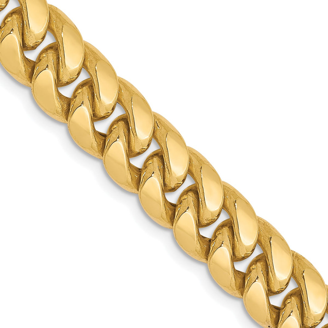 Gold 7.3mm Cuban Chain, 20"