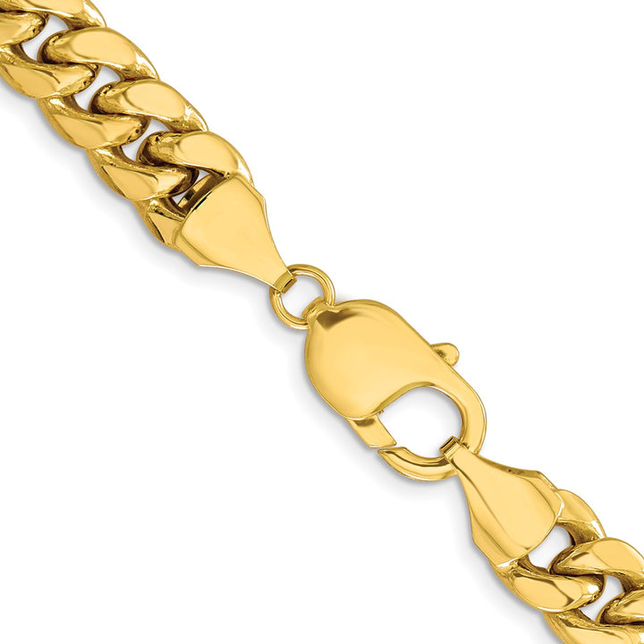 Gold 9.3mm Cuban Chain, 24"