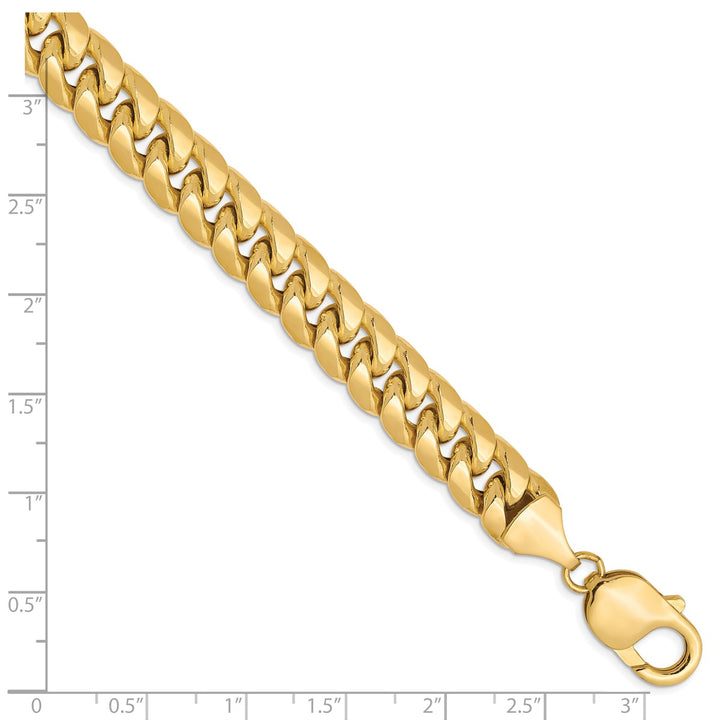 Gold 9.3mm Cuban Chain, 9"