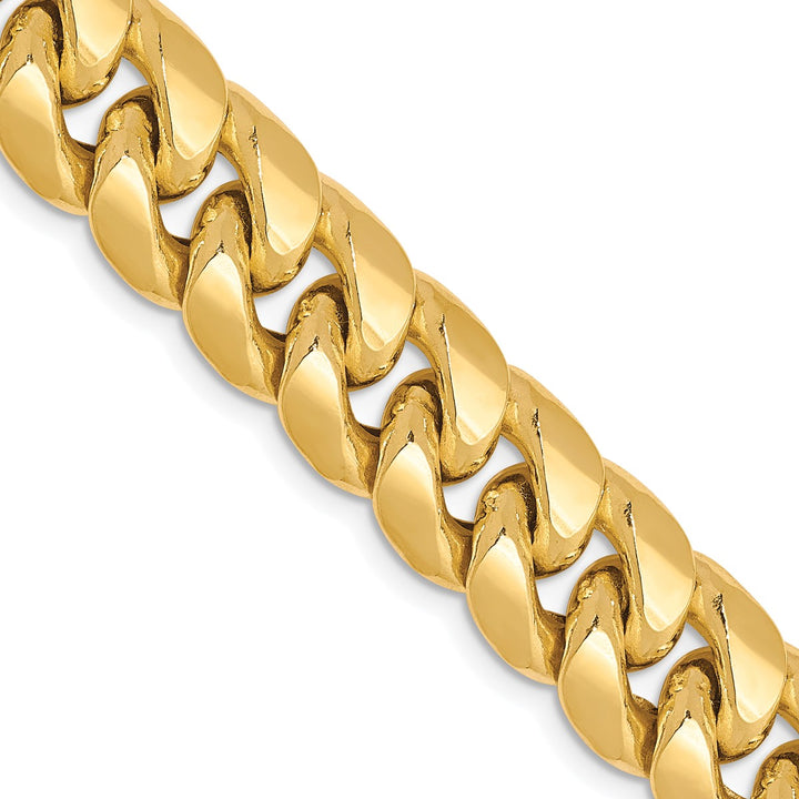 Gold 9.3mm Cuban Chain, 24"