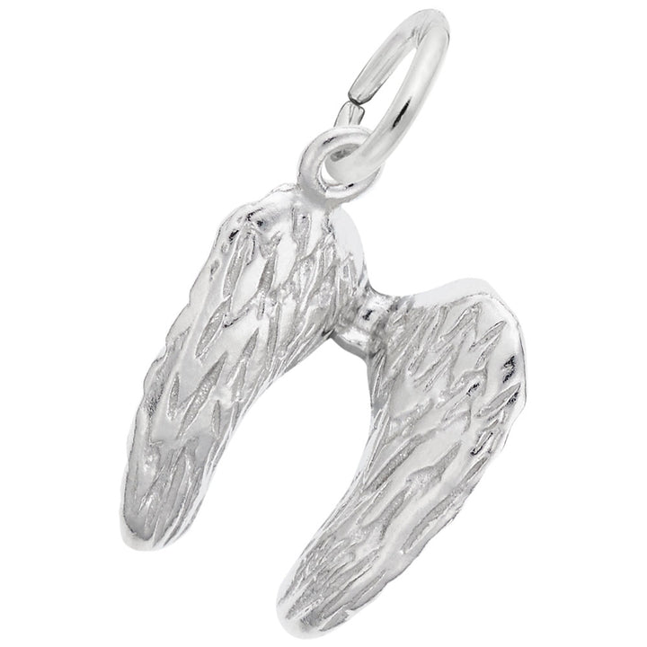 Small Angel Wings Charm