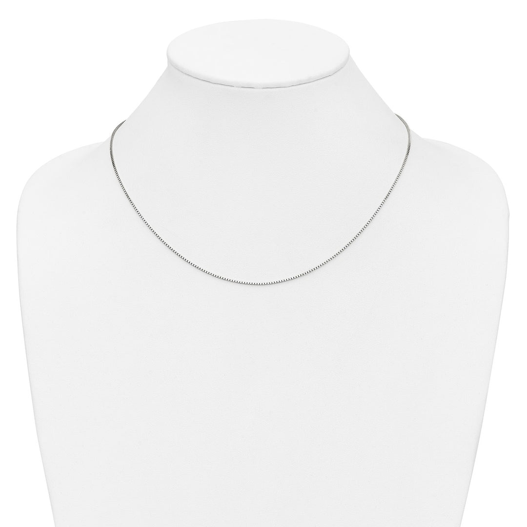 Gold 1mm Box Chain, 18