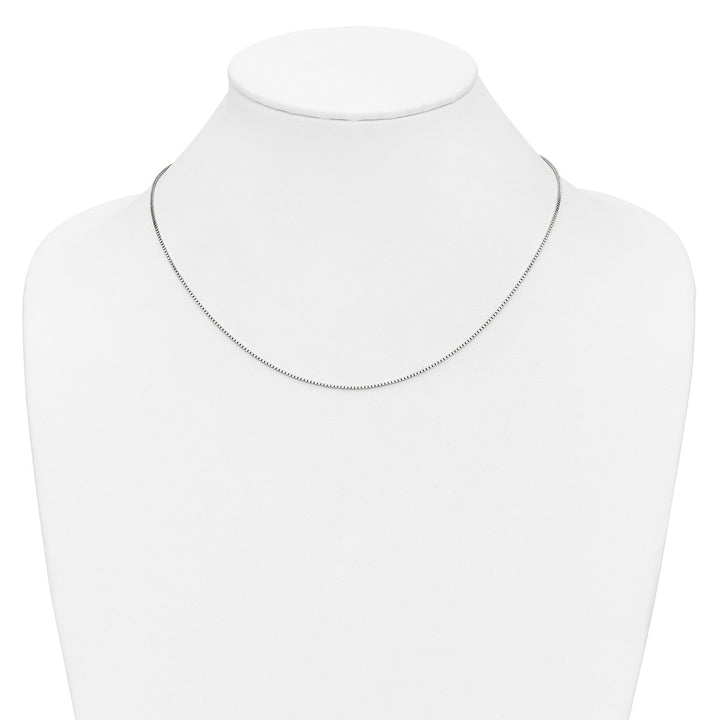 Gold 1mm Box Chain, 18"