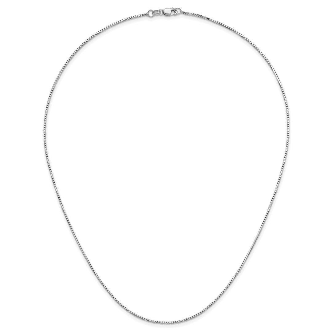Gold 1mm Box Chain, 18