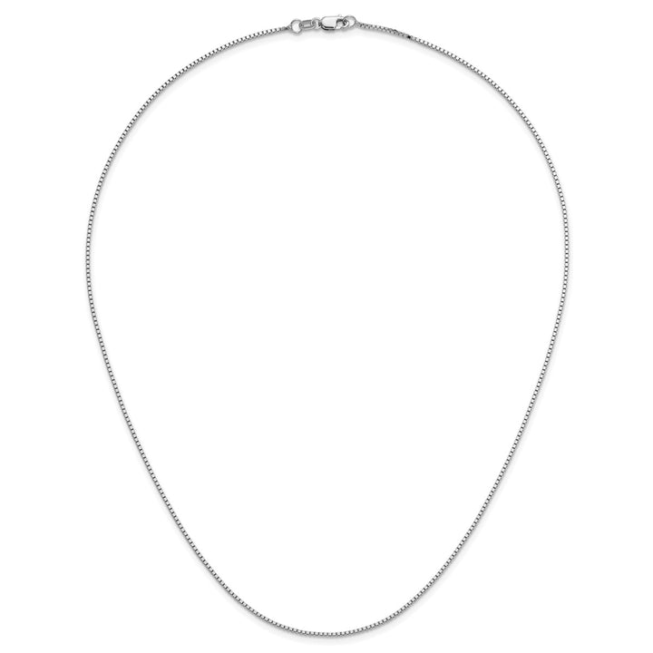 Gold 1mm Box Chain, 18"