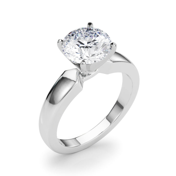 1.00CT 14K  Gold Round Brilliant Cut Solitaire