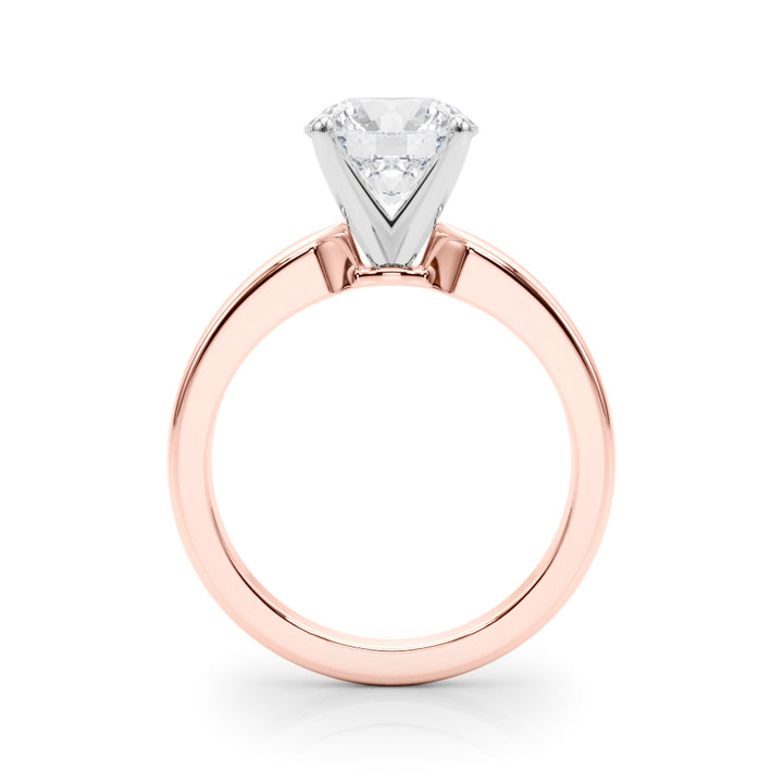 1.00CT 14K  Gold Round Brilliant Cut Solitaire