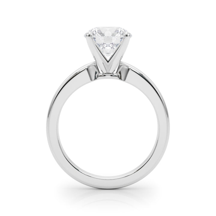 1.00CT 14K  Gold Round Brilliant Cut Solitaire