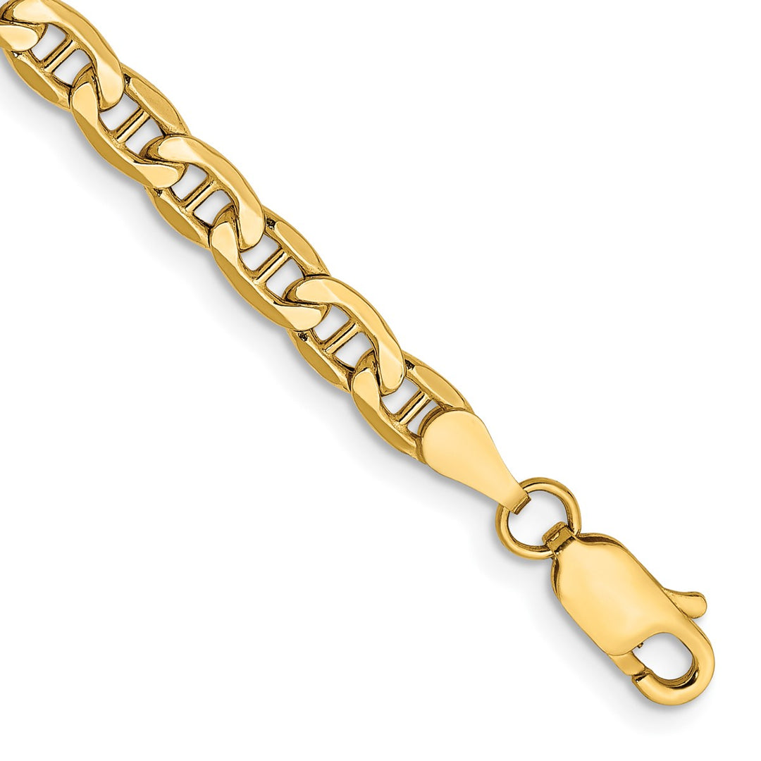 Gold 4mm Anchor Chain, 7"