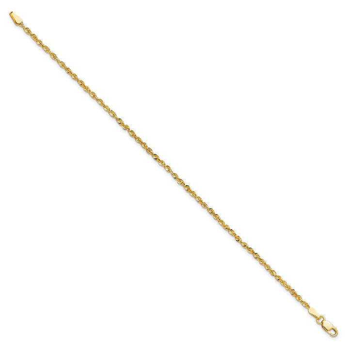 Gold 2mm Rope Chain, 1"