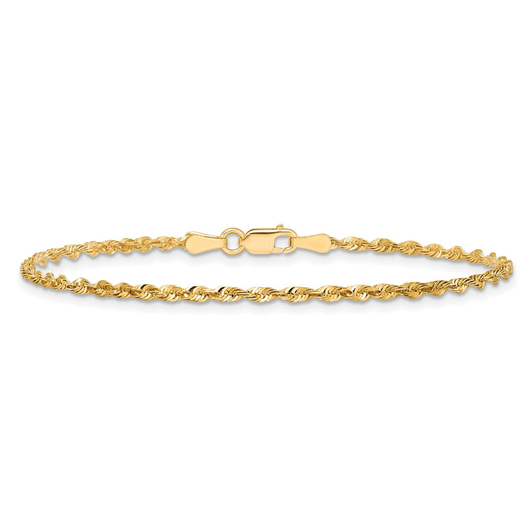 Gold 2mm Rope Chain, 1