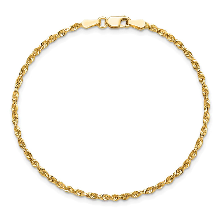 Gold 2mm Rope Chain, 1"