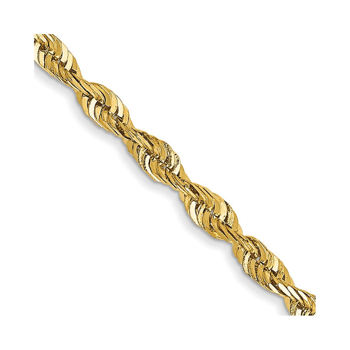 Gold 2.25mm Rope Chain, 1"