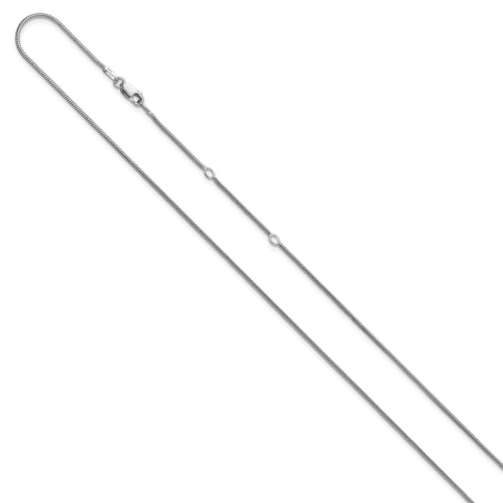 Sterling Silver 1.1mm Snake Chain, 16"