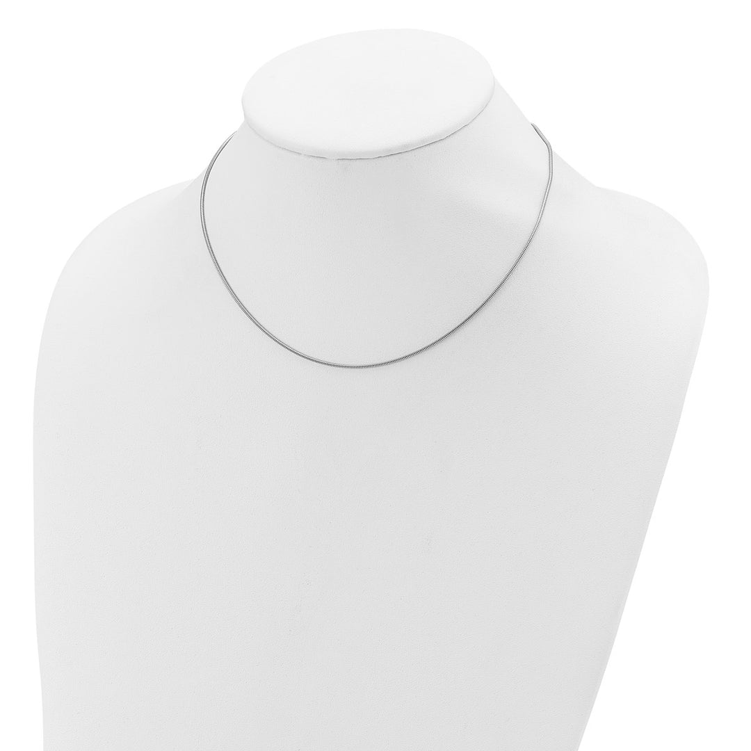 Sterling Silver 1.1mm Snake Chain, 16