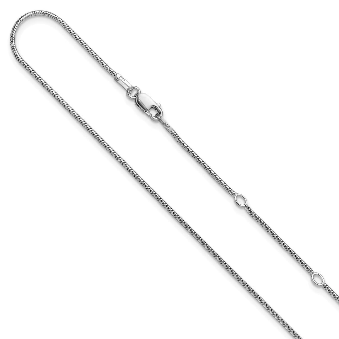 Sterling Silver 1.1mm Snake Chain, 16"