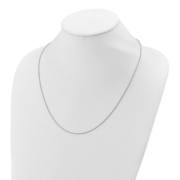 Sterling Silver 1.2mm Ball (Beaded) Chain, 22"