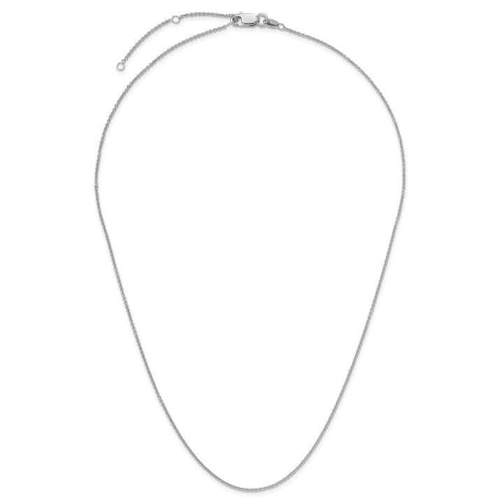 Sterling Silver 0.95mm Rolo Chain, 16"