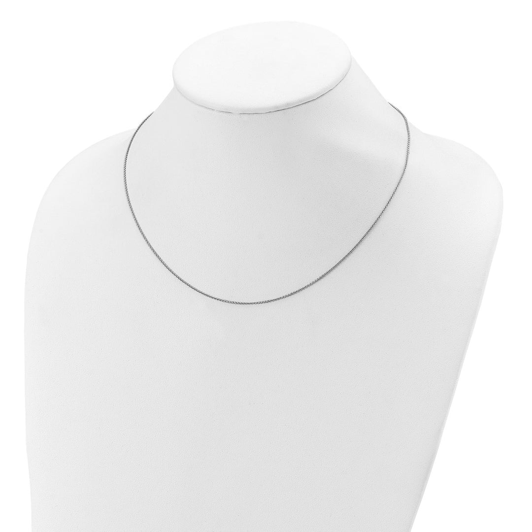 Sterling Silver 0.95mm Rolo Chain, 16