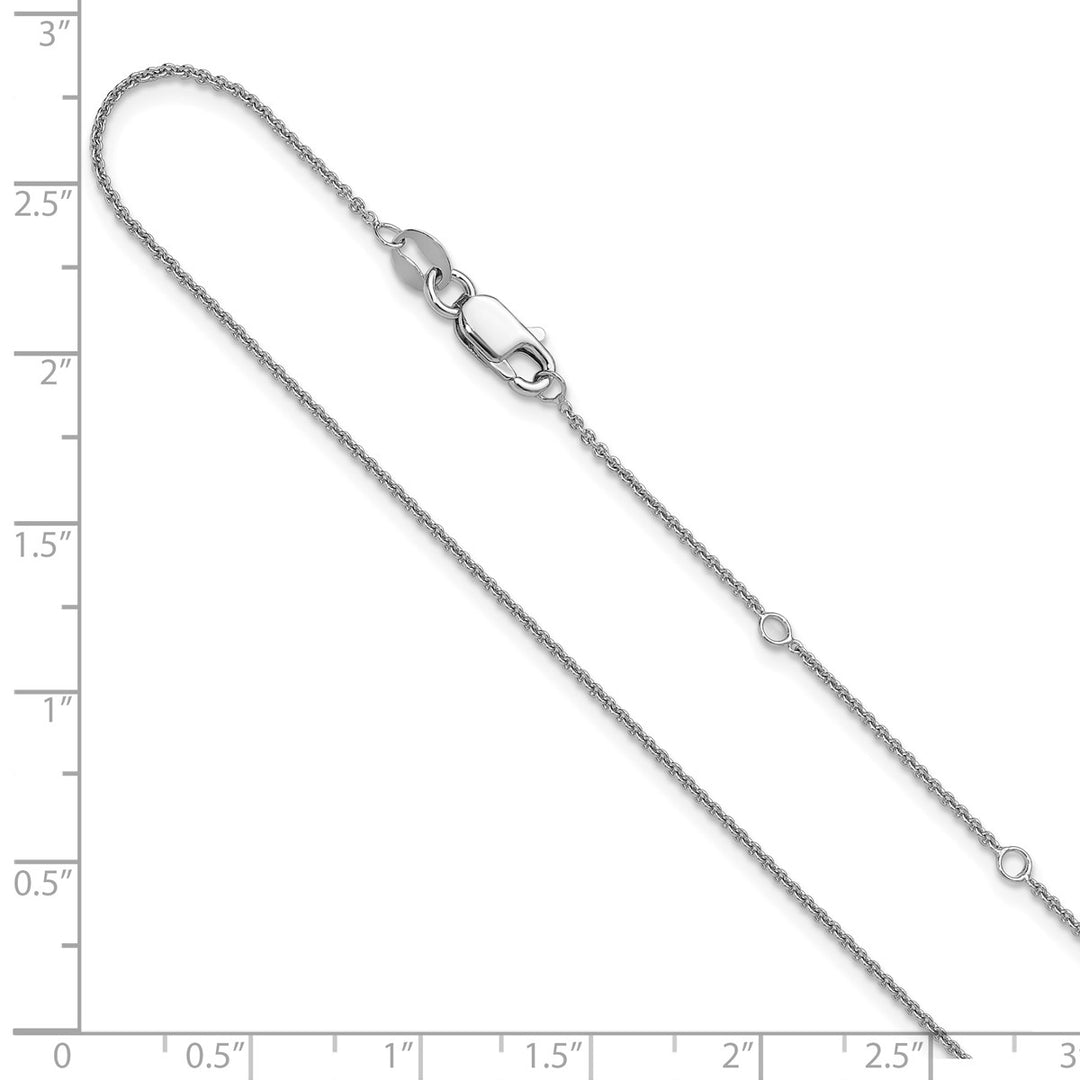 Sterling Silver 0.95mm Rolo Chain, 16
