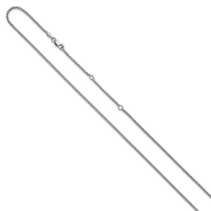 Sterling Silver 1.2mm Ball (Beaded) Chain, 16"