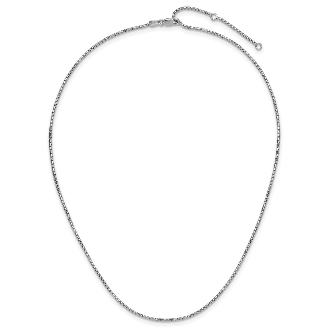 Sterling Silver 1.2mm Ball (Beaded) Chain, 16