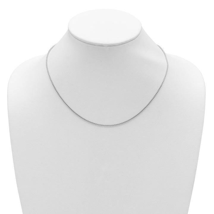Sterling Silver 1.2mm Ball (Beaded) Chain, 16"