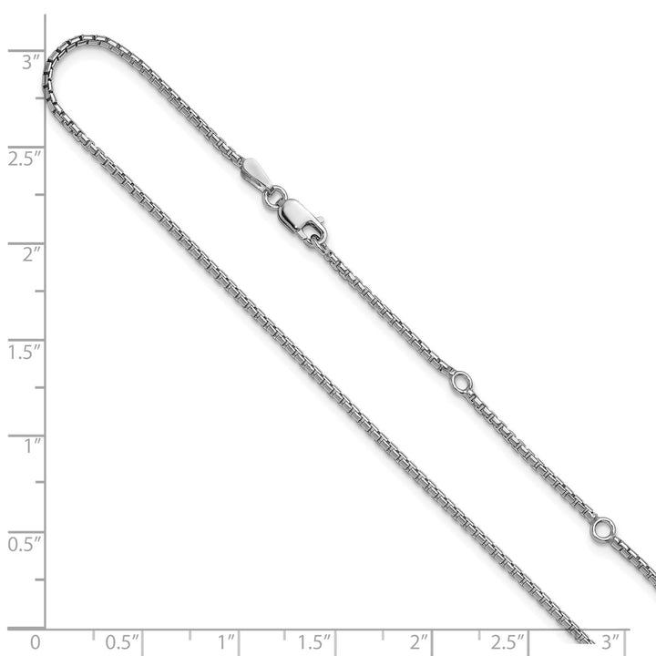 Sterling Silver 1.2mm Ball (Beaded) Chain, 16"