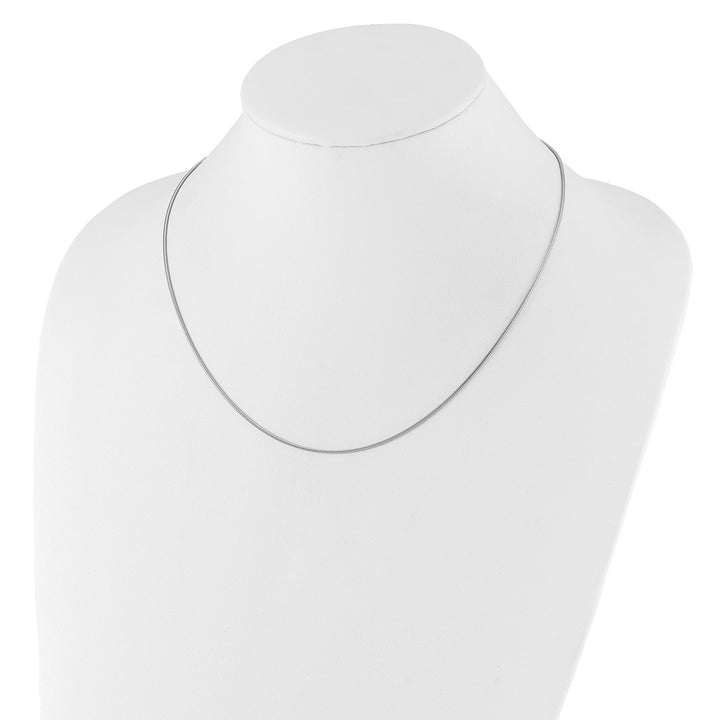 Sterling Silver 1.1mm Snake Chain, 22"
