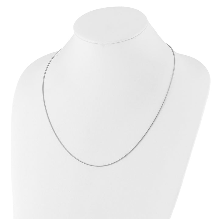 Sterling Silver 1.1mm Snake Chain, 22"