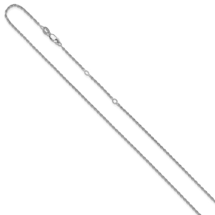 Sterling Silver 1.3mm Rope Chain, 16"