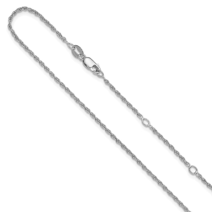 Sterling Silver 1.3mm Rope Chain, 16"