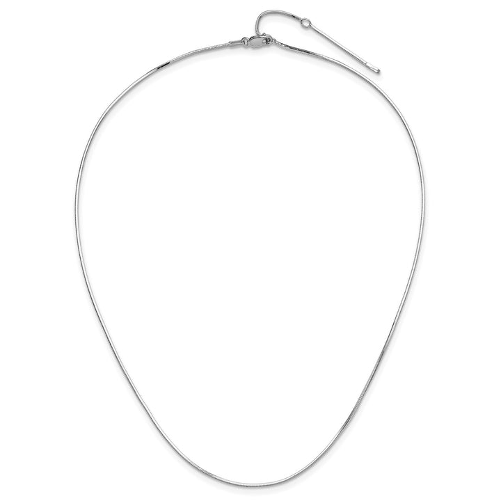 Sterling Silver 1mm Snake Chain, 16"